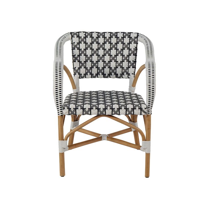 French Rattan Arm Chair 1