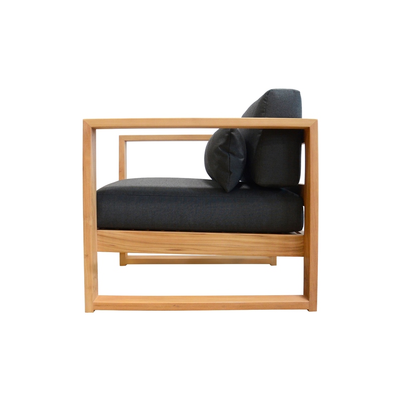 Loupe Lounge Chair 78x78x68 CM 3