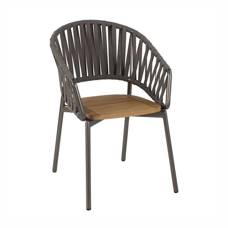 Outdoor Dining Arm Chair 61x61x755 CM 2 1