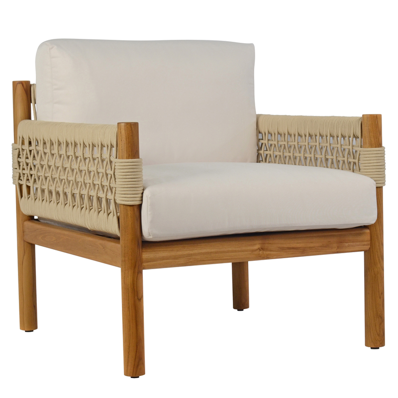 Bedarra Lounge Chair Round Legs 72x77x69 CM 2